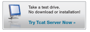 Click on this to Try Tcat Server.