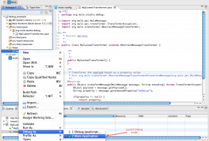 Debugging custom Java code in Mule Studio | MuleSoft Blog