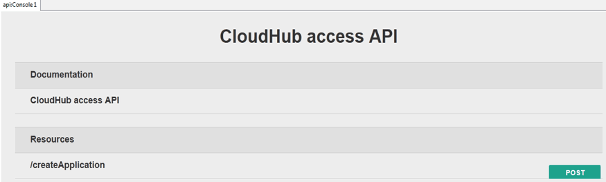 cloudhub-access-api