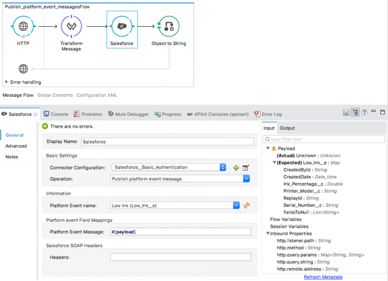 How To Use Platform Events With MuleSoft’s Salesforce Connector ...