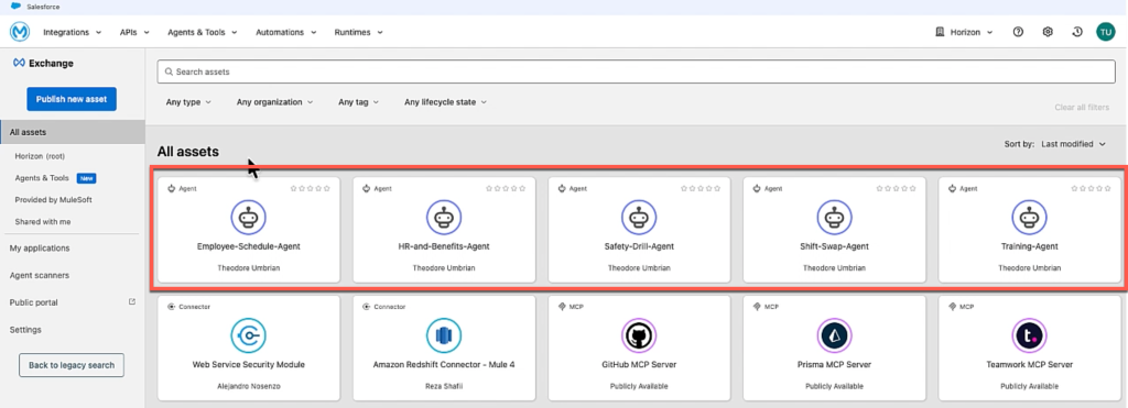 5 new agents added in Exchange 
