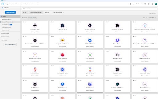 Public MCP servers in Agent Registry
