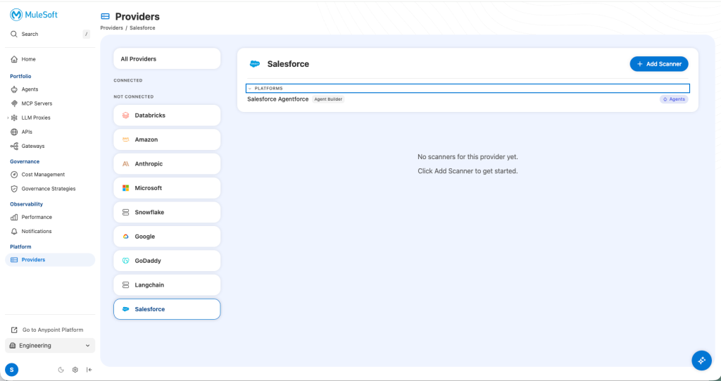Add Salesforce as a first-class provider