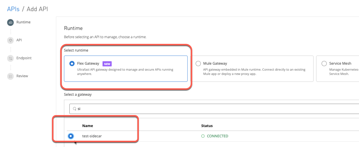 How to Deploy Anypoint Flex Gateway as a Sidecar