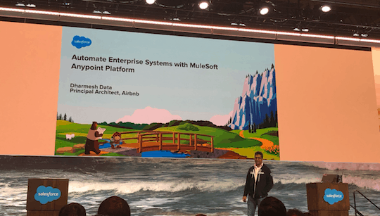 Airbnb's Dharmesh Data presenting at TDX19