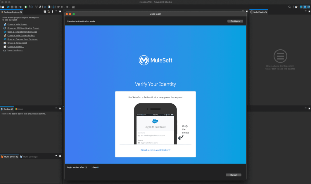 Announcing Anypoint Studio 7.12 with new security controls