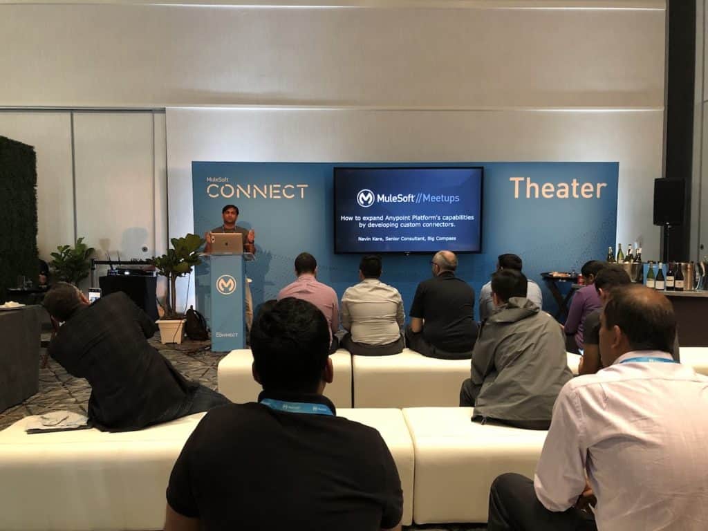 Big Compass' Navin Kare at MuleSoft CONNECT Atlanta meetup