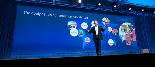 Former McDonald's CIO Frank Liberio at MuleSoft CONNECT
