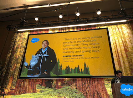 MuleSoft Ambassador Miguel Martinez at TDX19