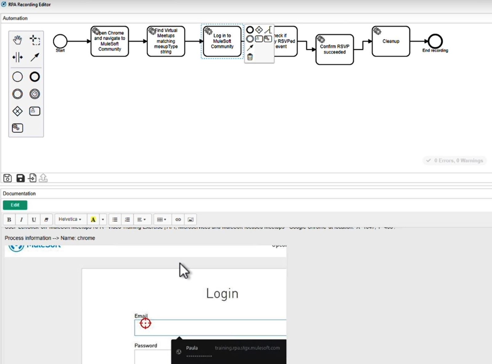 RPA Lifecycle End to End Process Automation MuleSoft