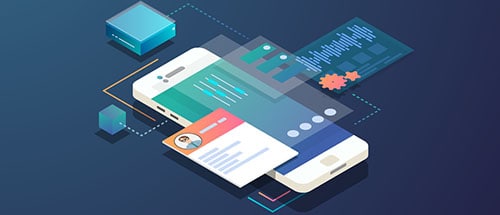 application layers stock image