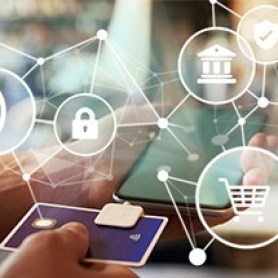 banking technology concept