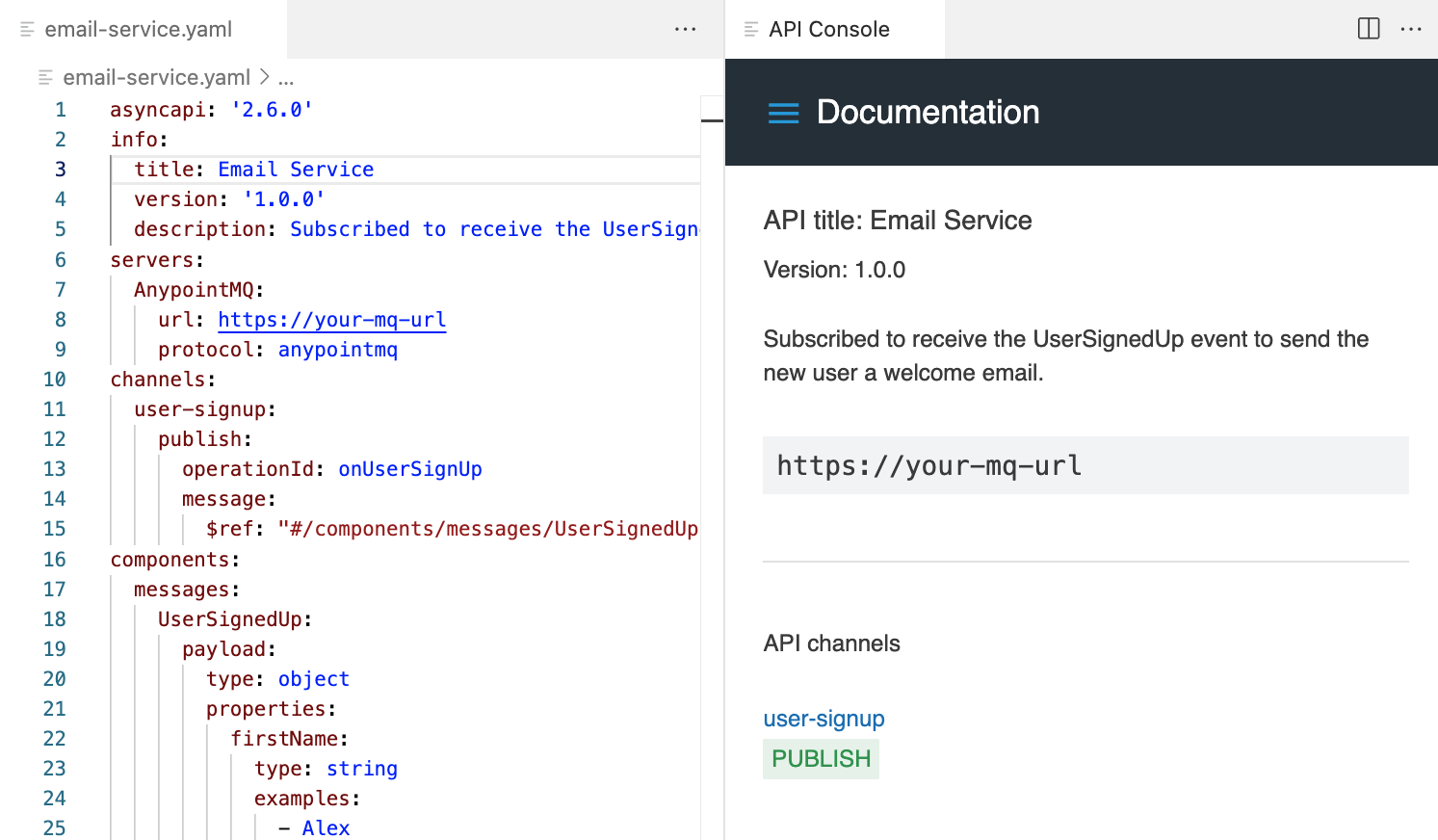Design, Govern, and Implement AsyncAPIs in Anypoint Code Builder ...