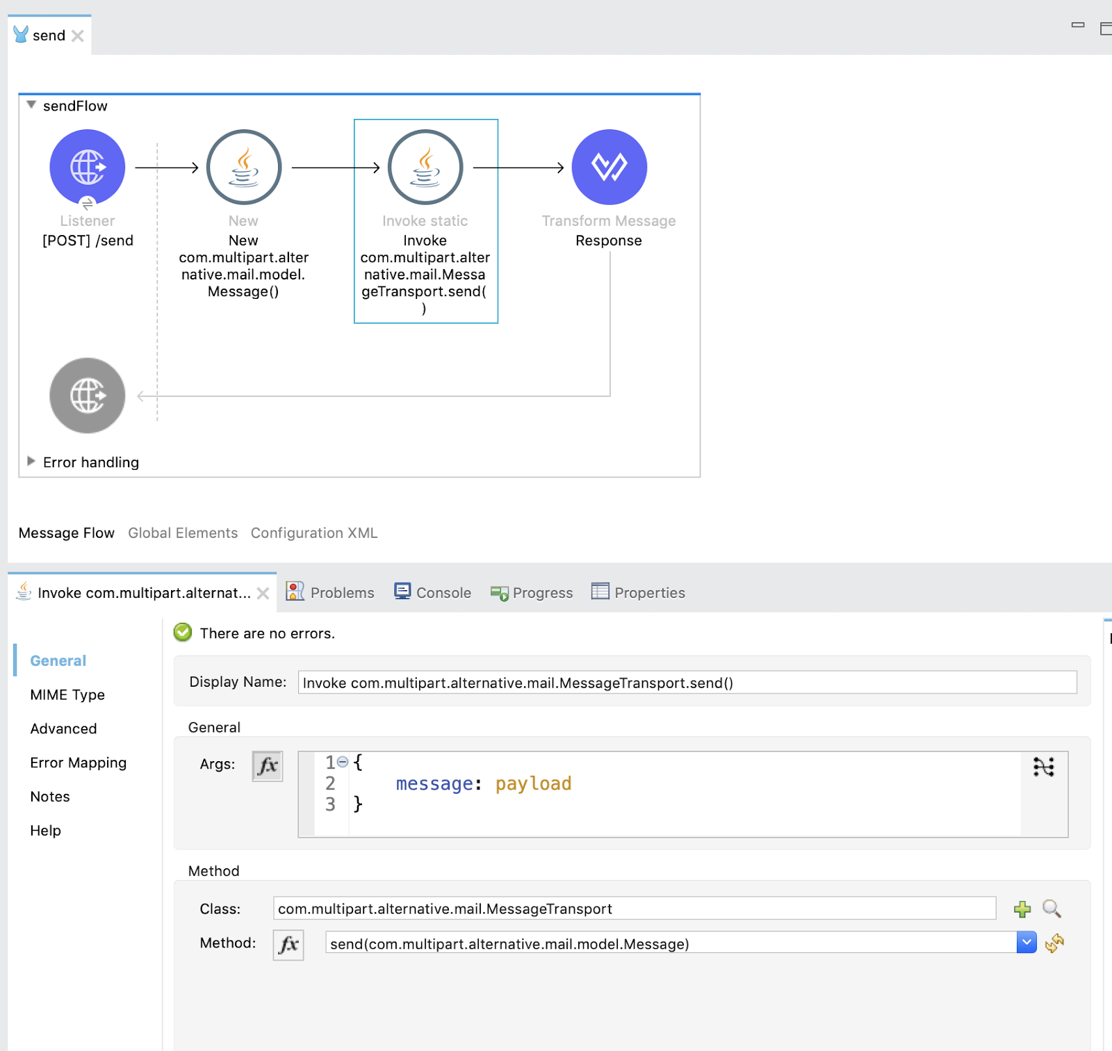 Sending Customized Multipart or Alternative Emails | MuleSoft Blog
