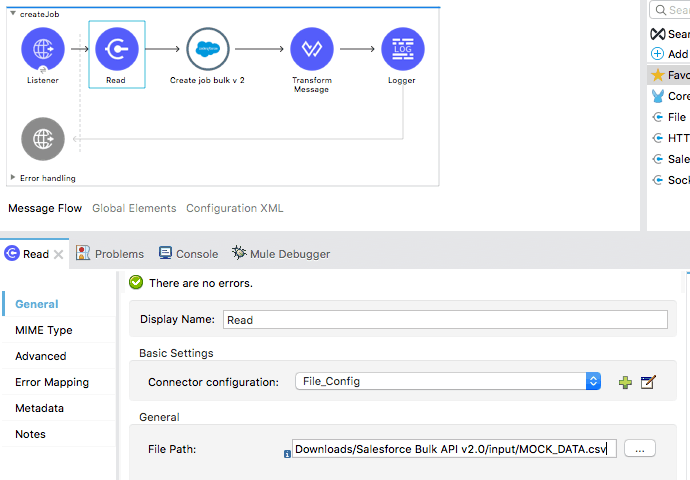 Using the Salesforce Bulk API